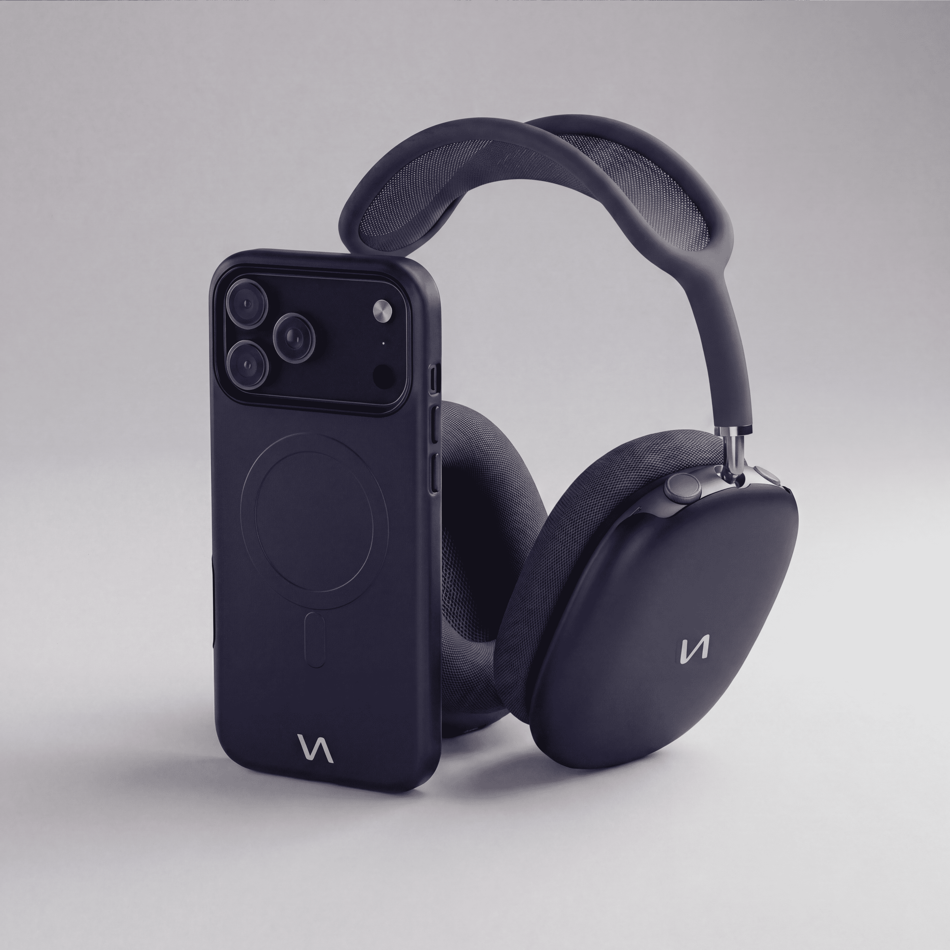Midnight Blue MagSafe Bundle – iPhone Case & AirPods Max | VitaAurea