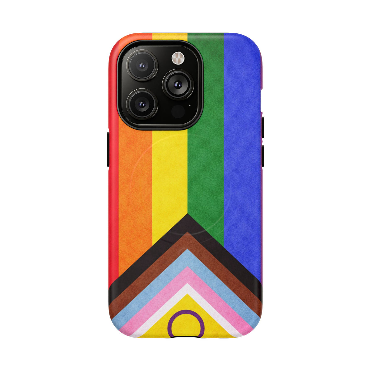 Progressive Pride Flag Slim MagSafe Case | Ultra-Tough Protective Design