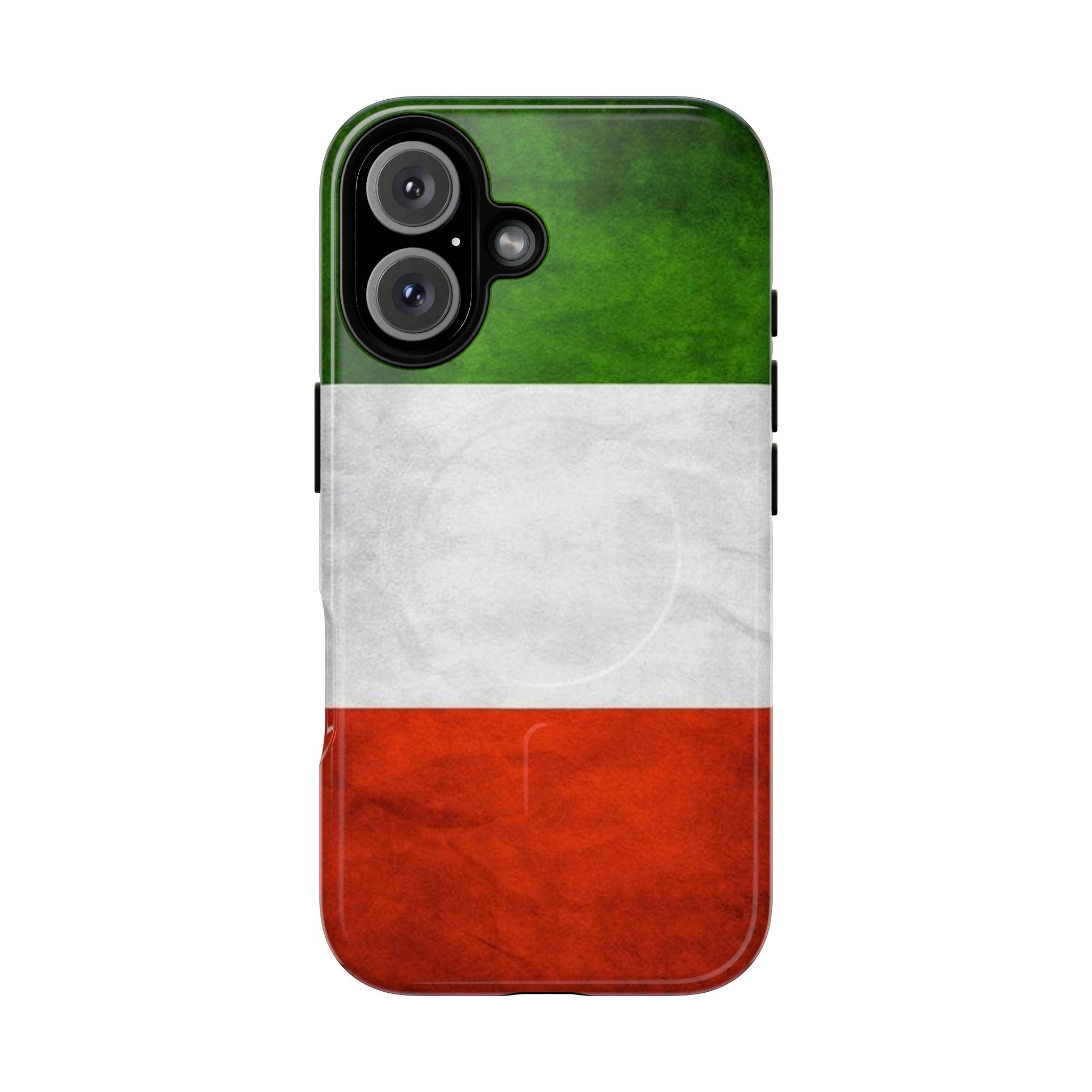 Italian Flag Slim MagSafe Case | Ultra-Tough Protective Design