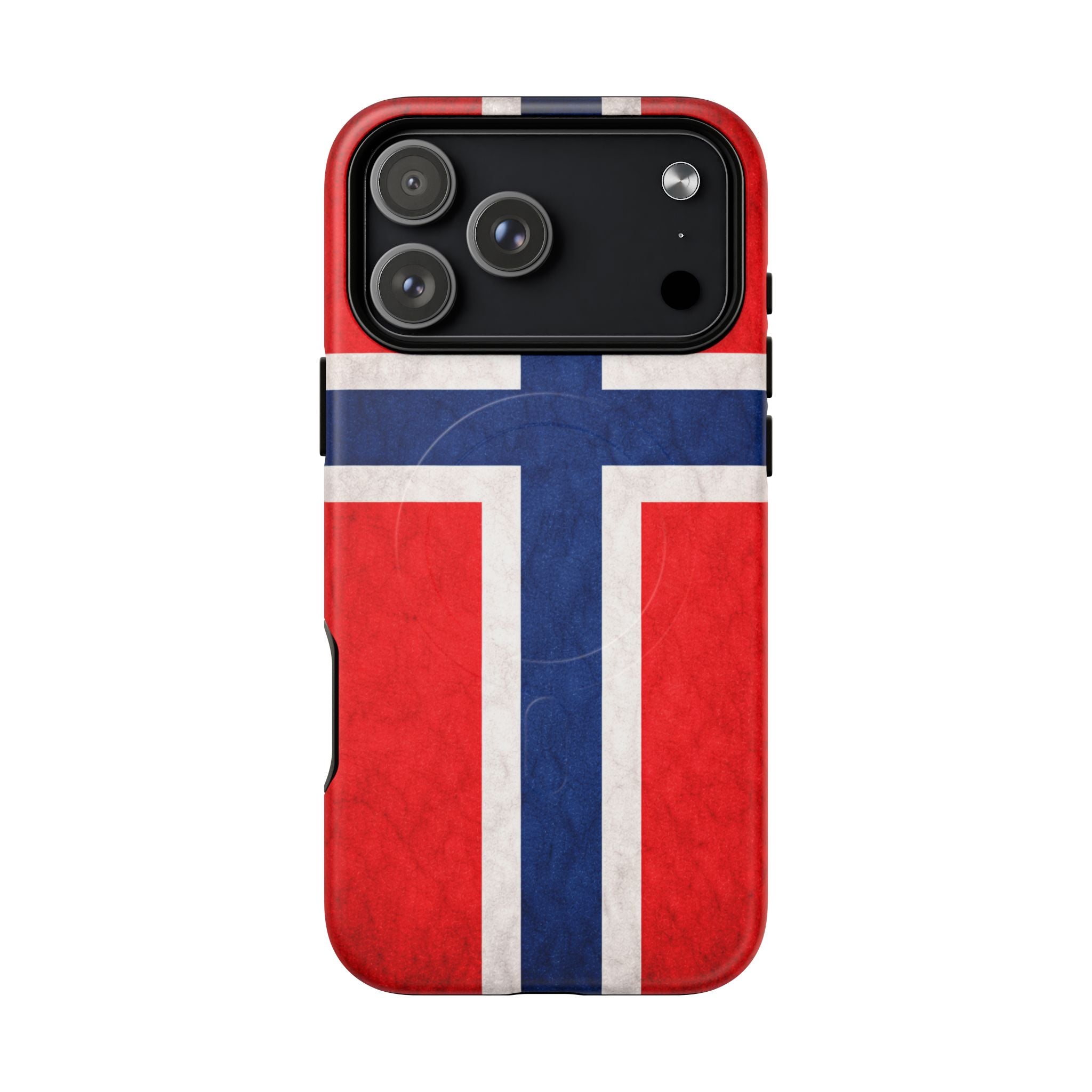 Norwegian Flag Slim MagSafe Case | Ultra-Tough Protective Design
