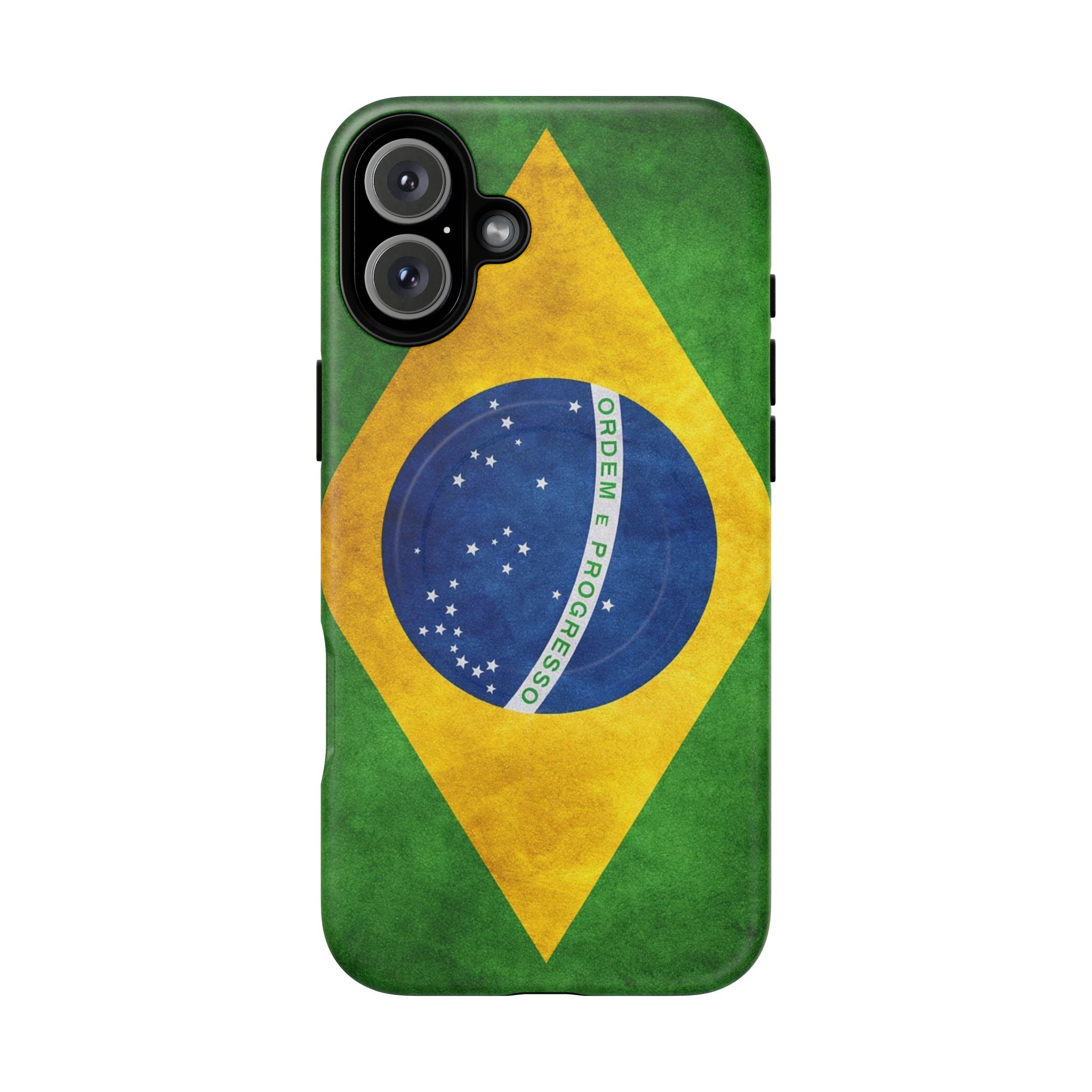 Brazilian Flag Slim MagSafe Case | Ultra-Tough Protective Design