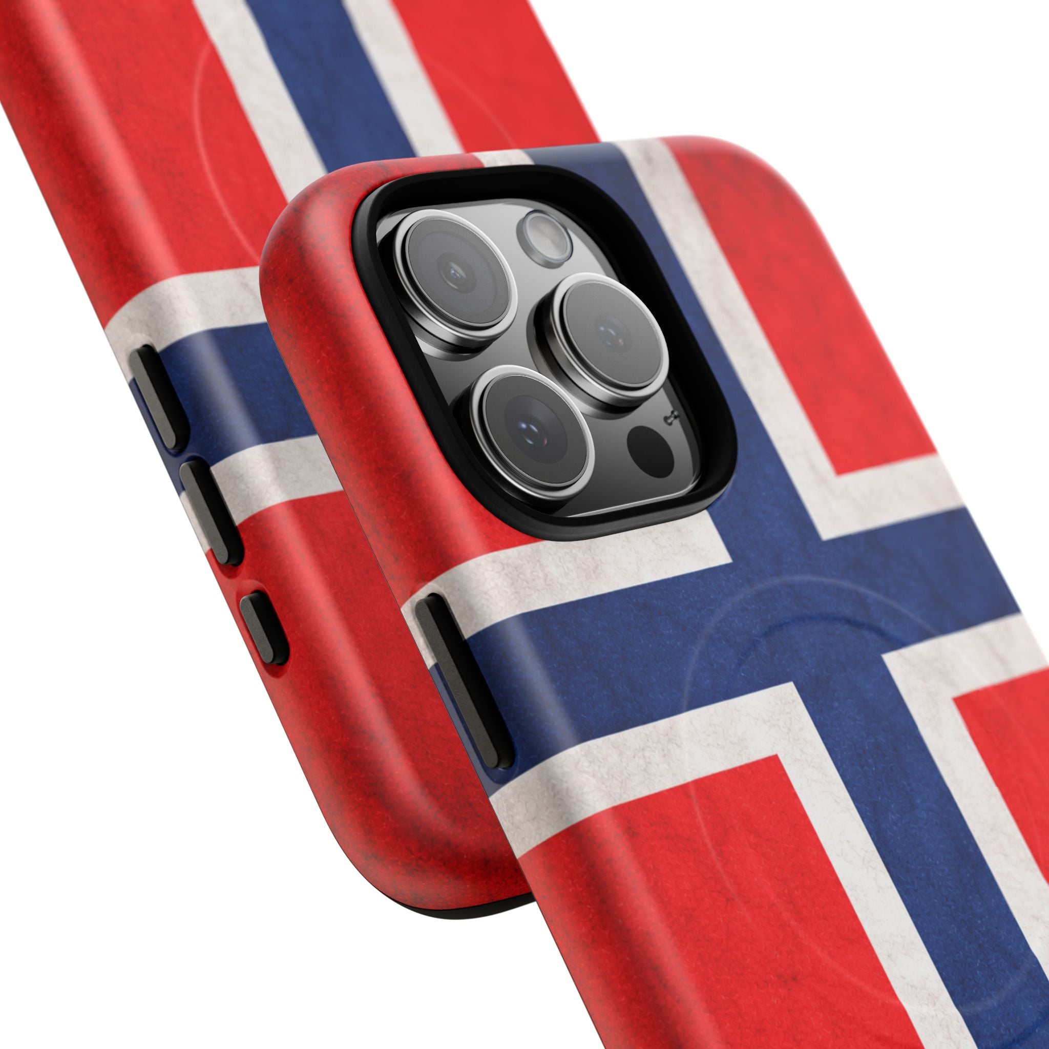 Norwegian Flag Slim MagSafe Case | Ultra-Tough Protective Design