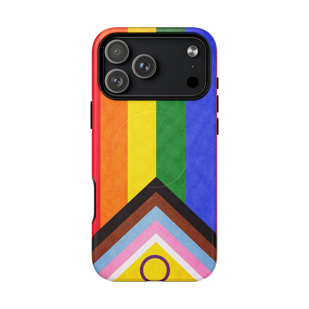 Progressive Pride Flag Slim MagSafe Case | Ultra-Tough Protective Design