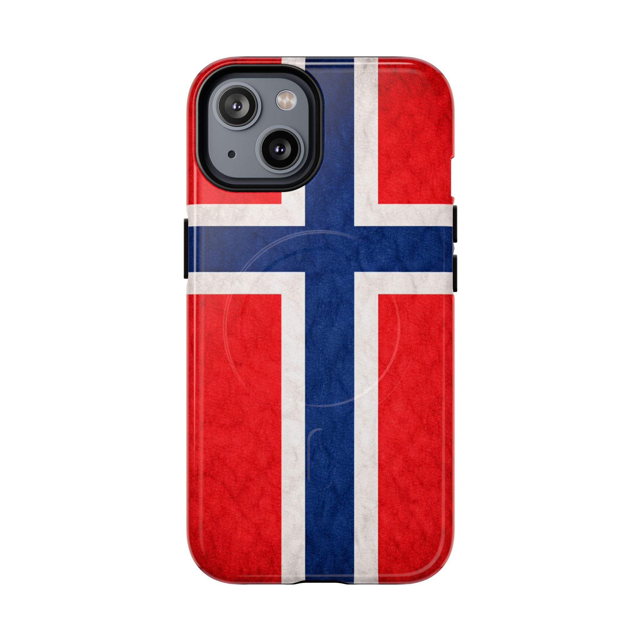 Norwegian Flag Slim MagSafe Case | Ultra-Tough Protective Design