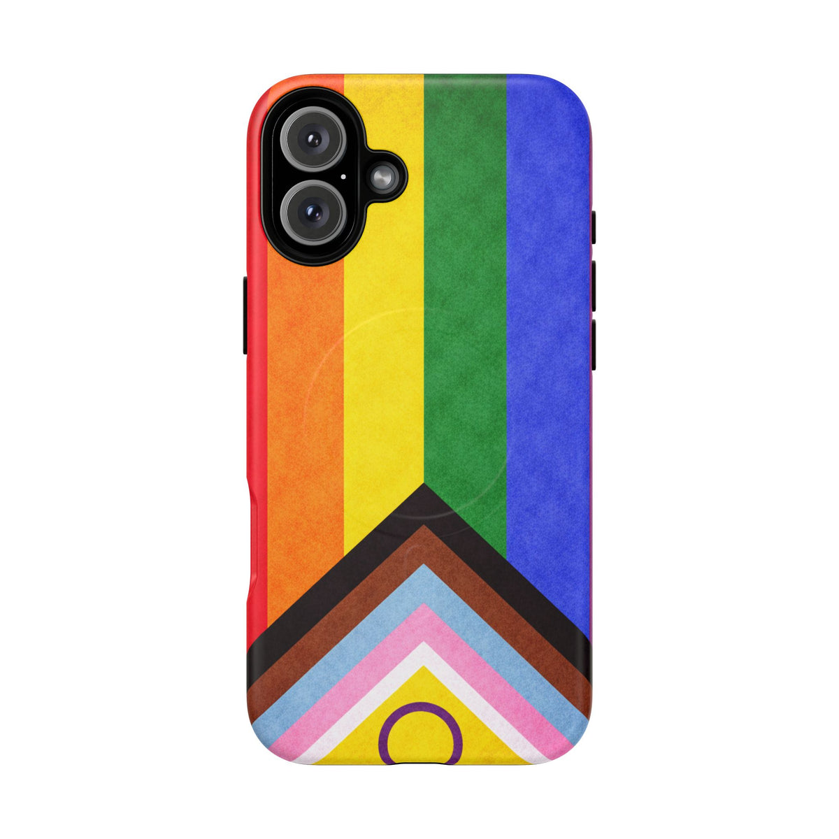 Progressive Pride Flag Slim MagSafe Case | Ultra-Tough Protective Design