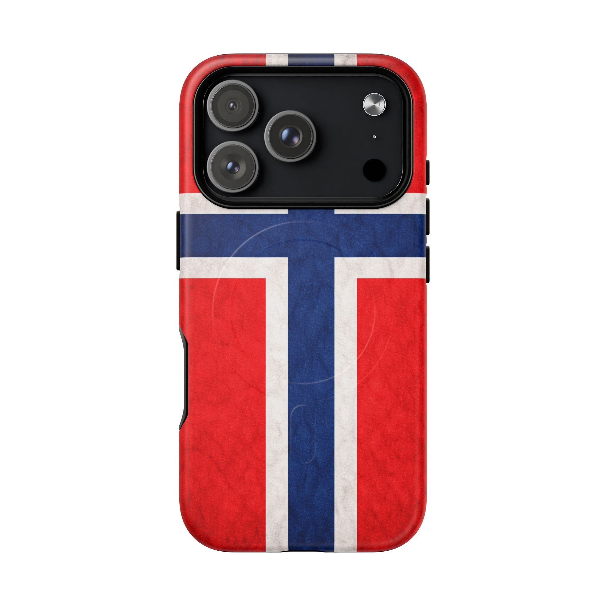 Norwegian Flag Slim MagSafe Case | Ultra-Tough Protective Design