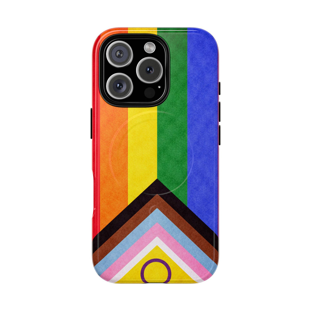 Progressive Pride Flag Slim MagSafe Case | Ultra-Tough Protective Design