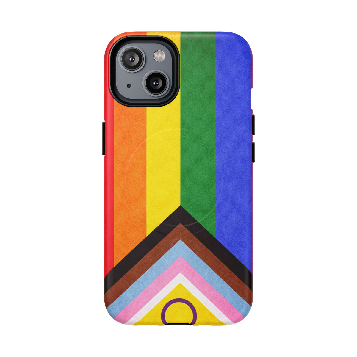 Progressive Pride Flag Slim MagSafe Case | Ultra-Tough Protective Design