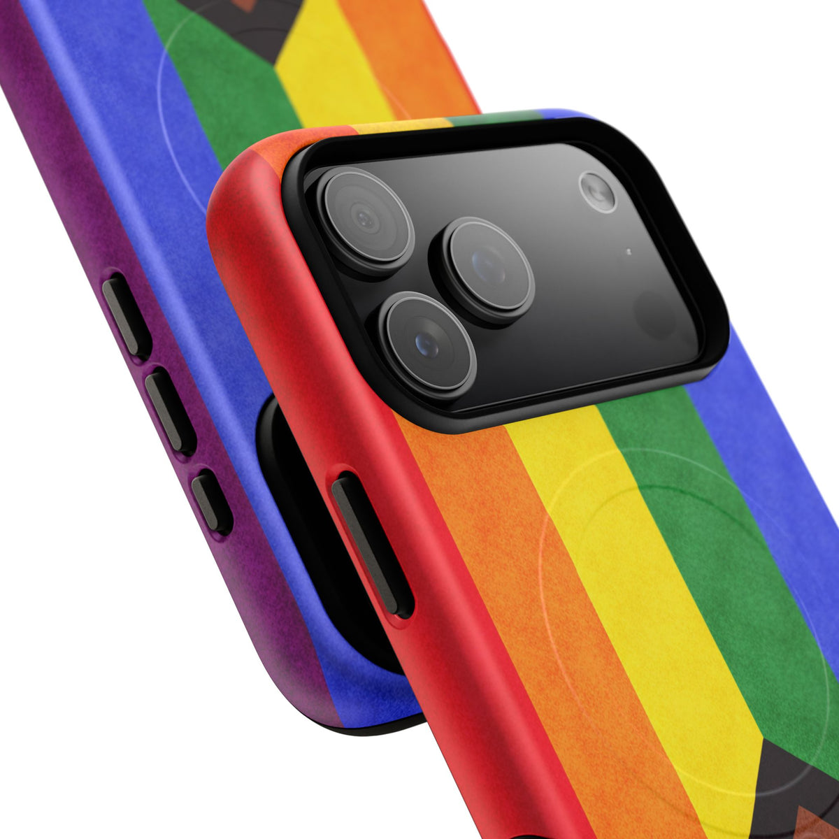 Progressive Pride Flag Slim MagSafe Case | Ultra-Tough Protective Design