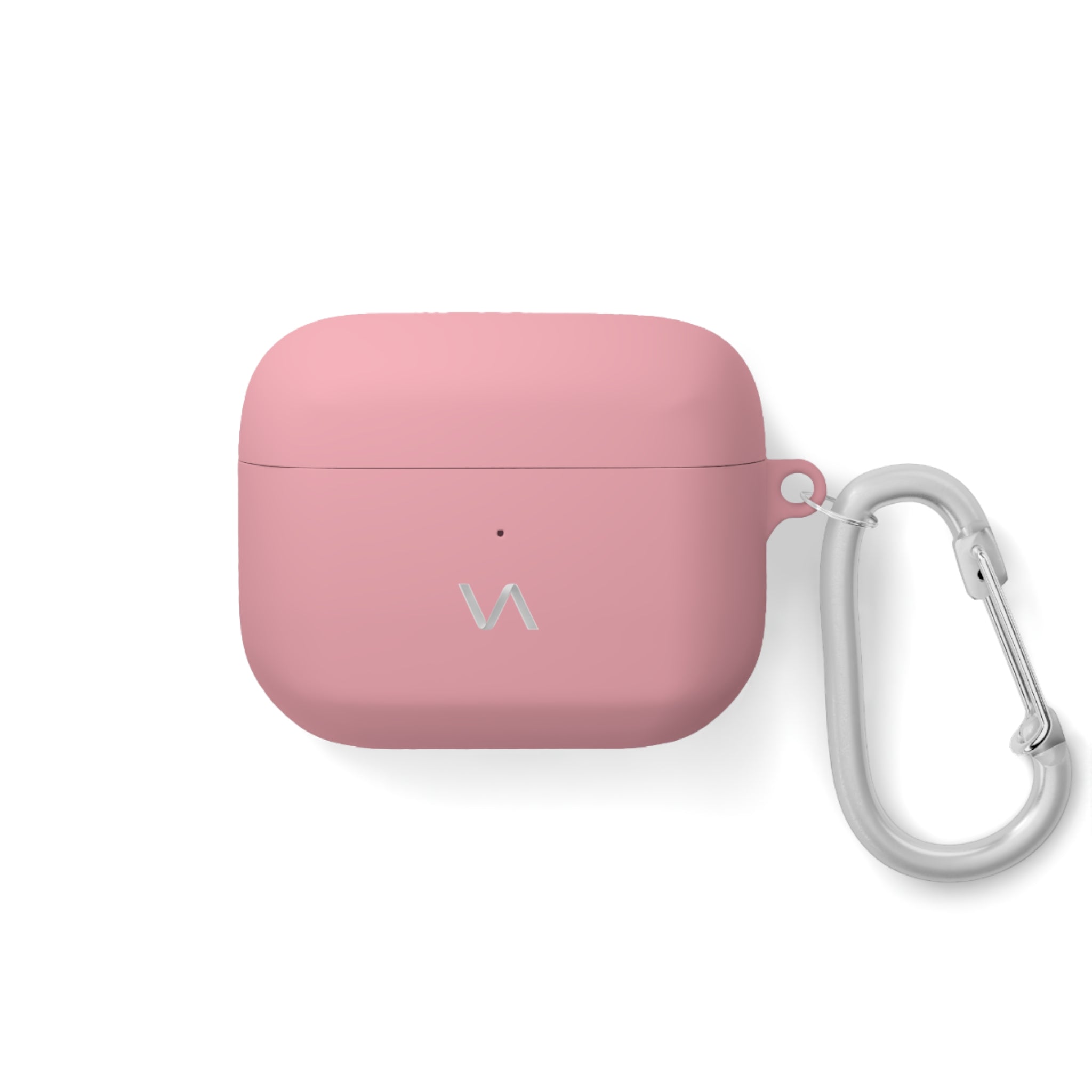 Premium Silicone AirPods Case | Minimal VitaAurea Logo & Carabiner