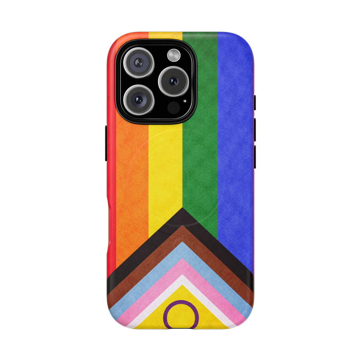 Progressive Pride Flag Slim MagSafe Case | Ultra-Tough Protective Design