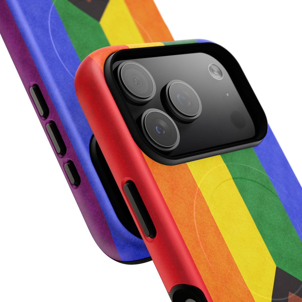 Progressive Pride Flag Slim MagSafe Case | Ultra-Tough Protective Design