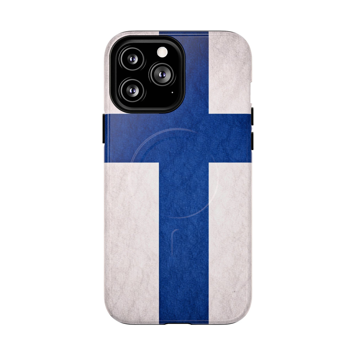 Finnish Flag MagSafe iPhone Case – VitaAurea