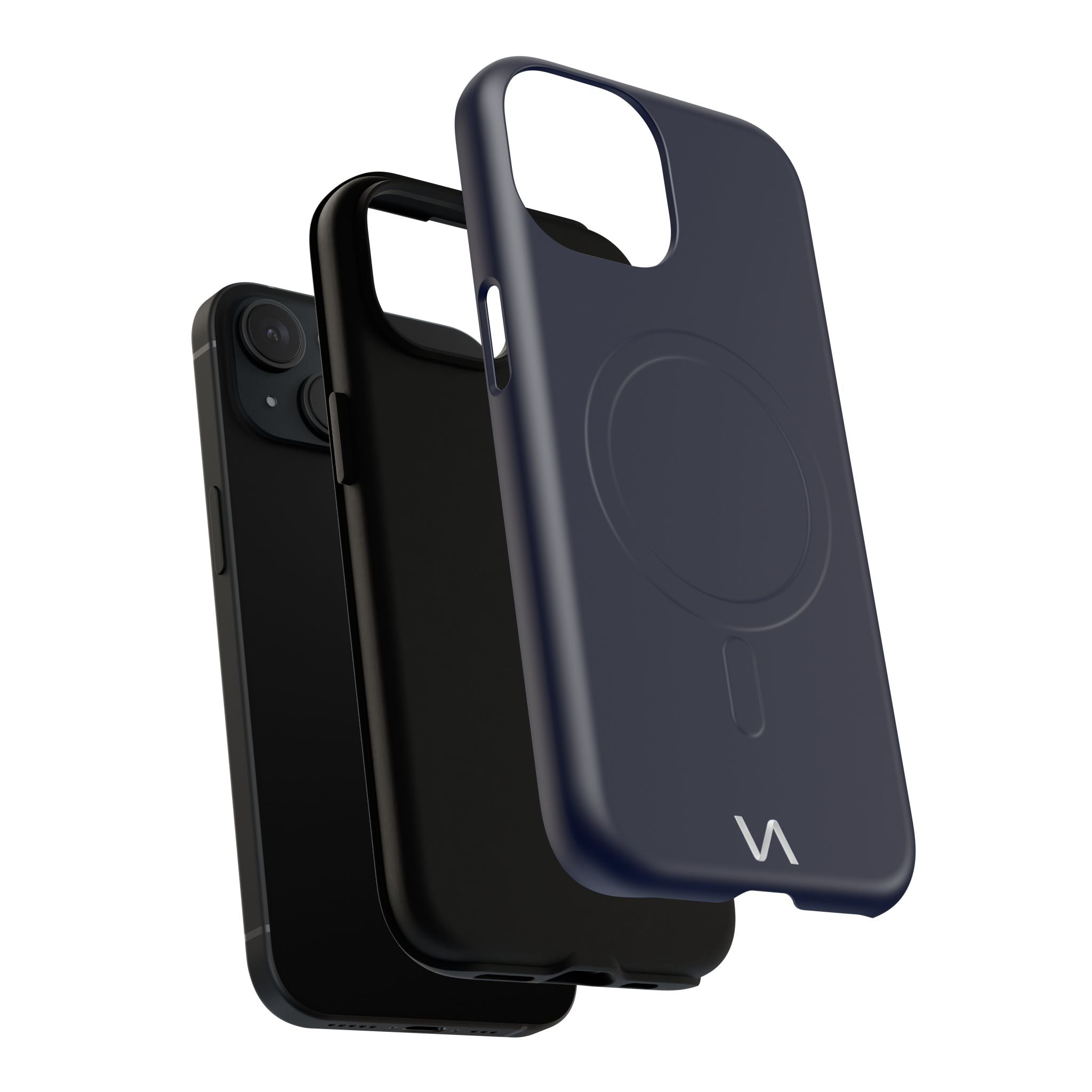 Slim Midnight Blue MagSafe Case | Ultra-Tough Protective Design