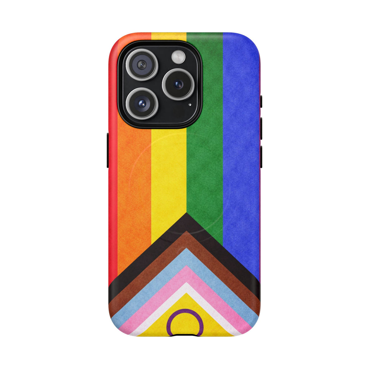 Progressive Pride Flag Slim MagSafe Case | Ultra-Tough Protective Design