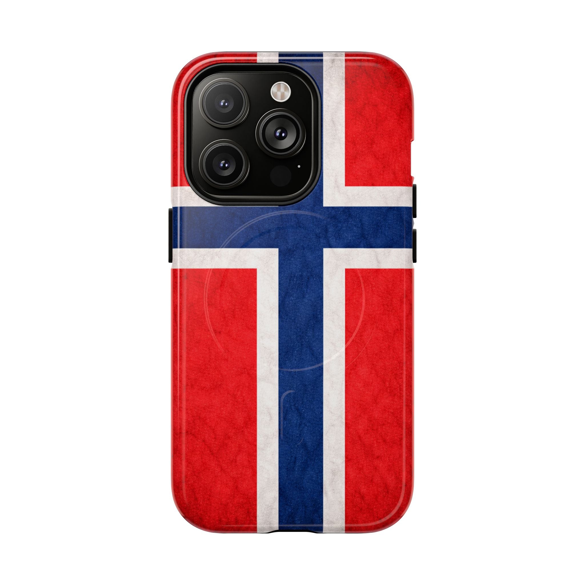Norwegian Flag Slim MagSafe Case | Ultra-Tough Protective Design