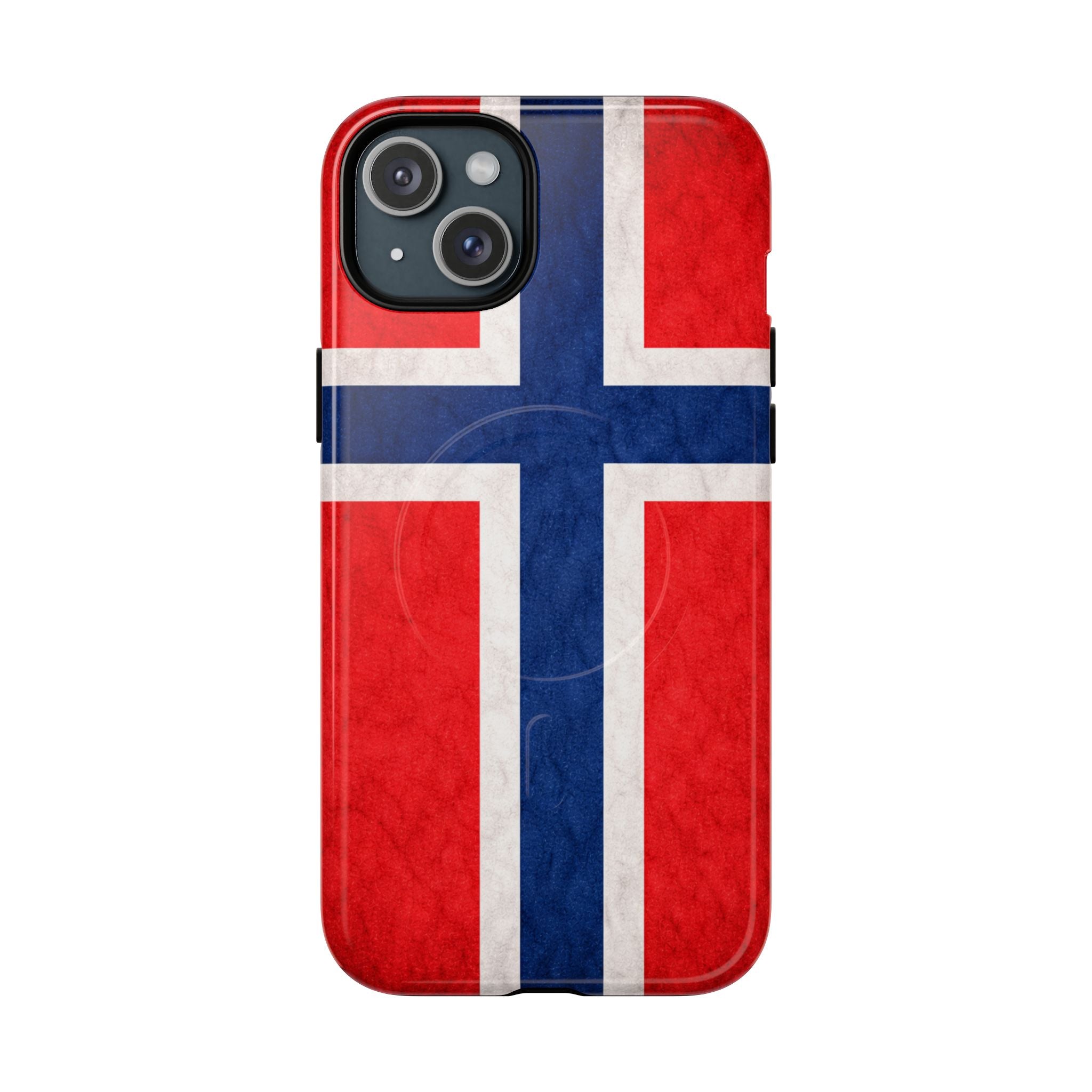 Norwegian Flag Slim MagSafe Case | Ultra-Tough Protective Design