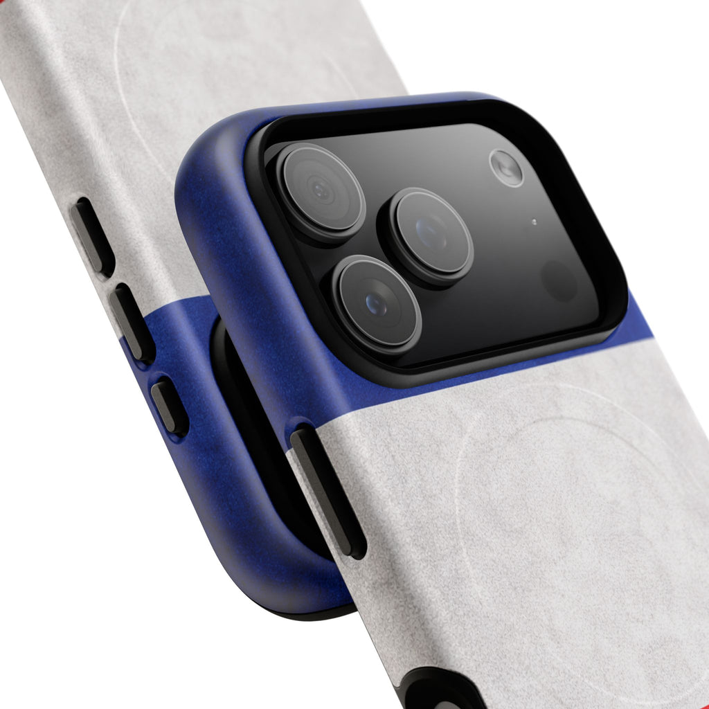 Franse Vlag Slim MagSafe Hoesje | Ultra-Sterk Beschermend Ontwerp