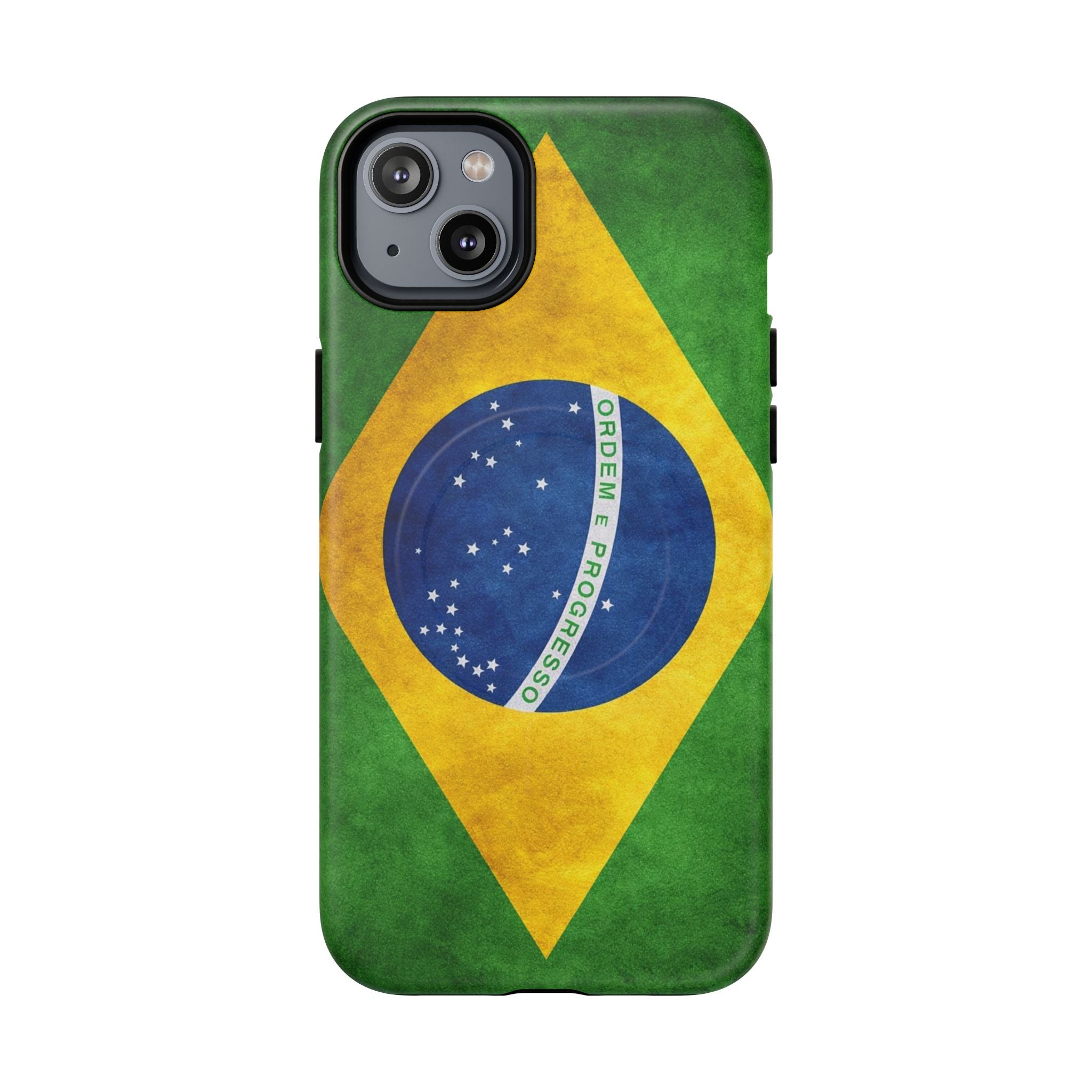 Brazilian Flag Slim MagSafe Case | Ultra-Tough Protective Design