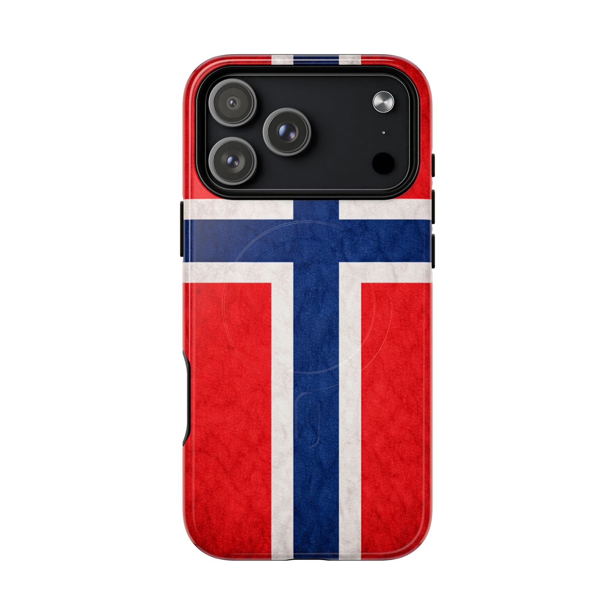 Norwegian Flag Slim MagSafe Case | Ultra-Tough Protective Design