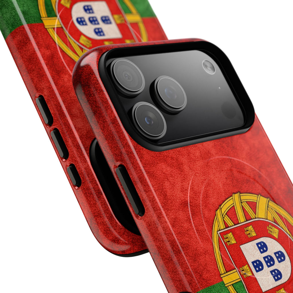Portugese Vlag Slim MagSafe Hoesje | Ultraslank en beschermend ontwerp