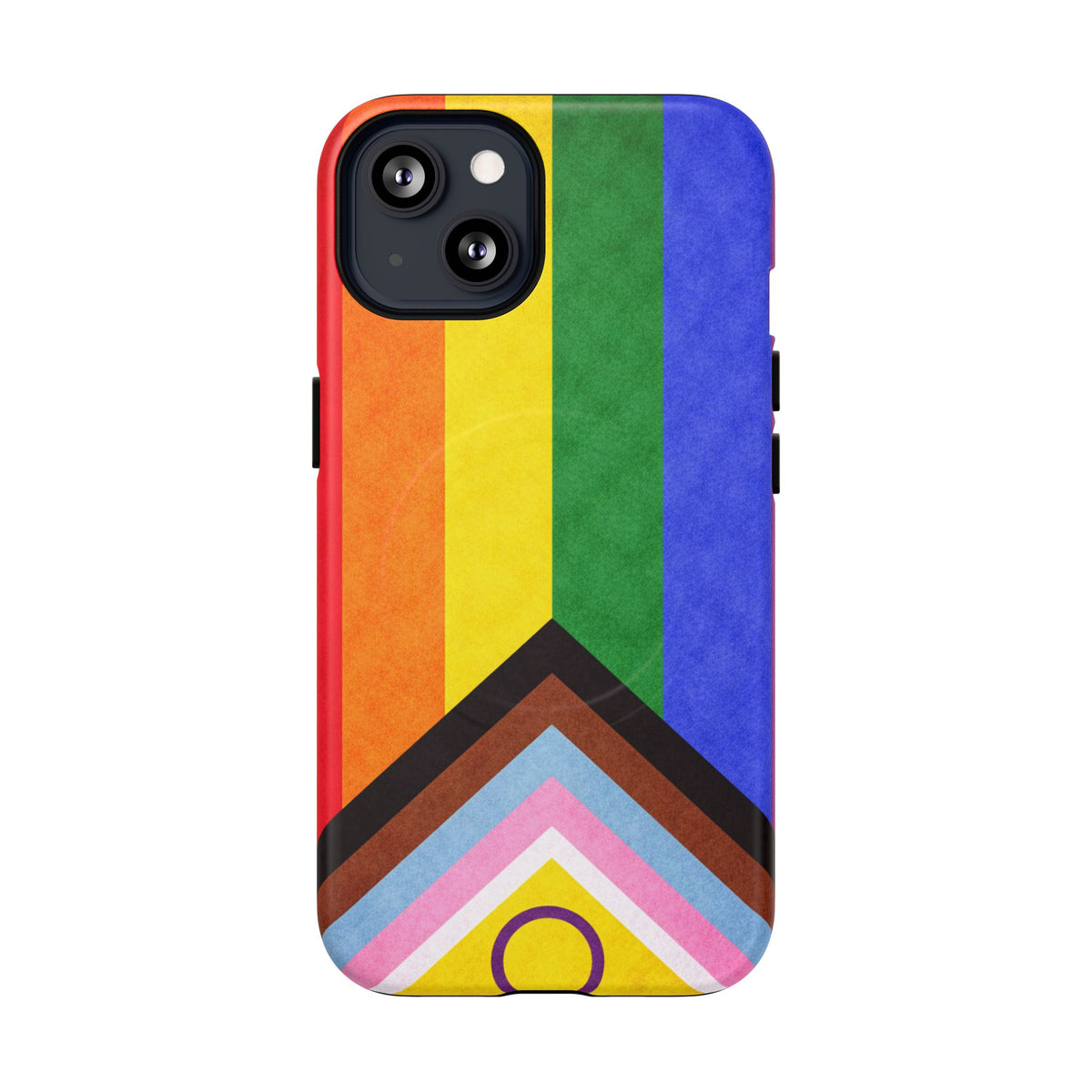 Progressive Pride Flag Slim MagSafe Case | Ultra-Tough Protective Design