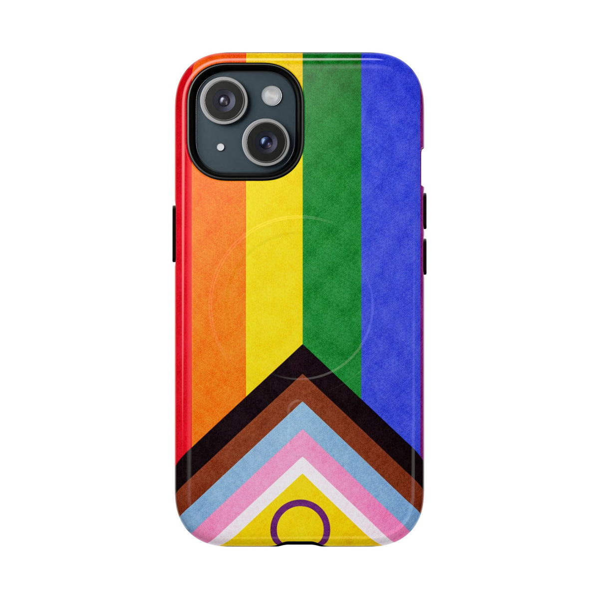 Progressive Pride Flag Slim MagSafe Case | Ultra-Tough Protective Design