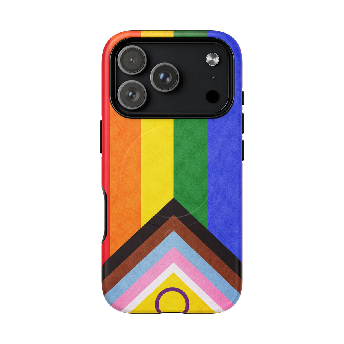 Progressive Pride Flag Slim MagSafe Case | Ultra-Tough Protective Design