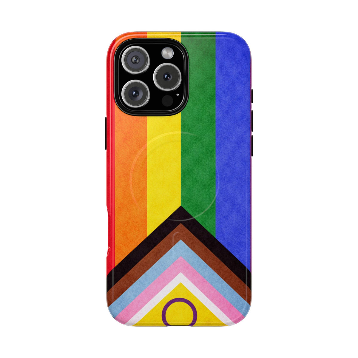 Progressive Pride Flag Slim MagSafe Case | Ultra-Tough Protective Design