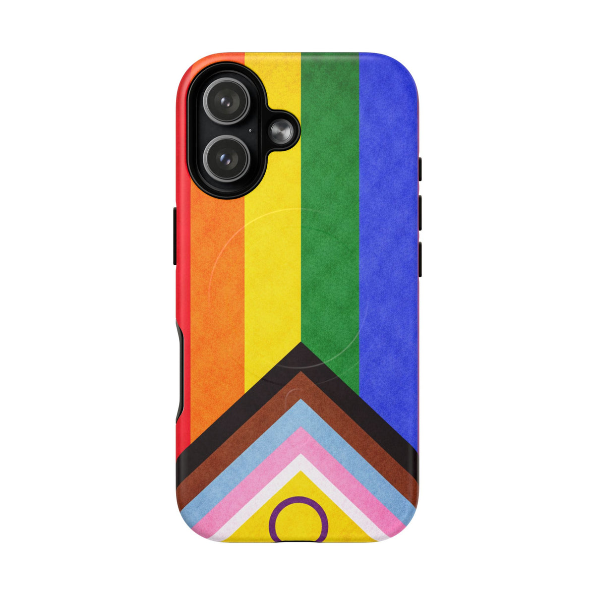 Progressive Pride Flag Slim MagSafe Case | Ultra-Tough Protective Design