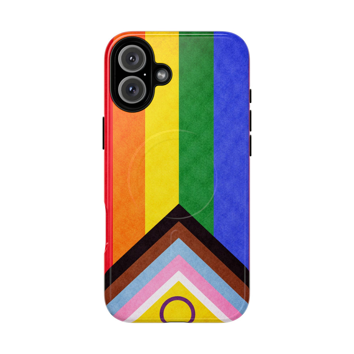 Progressive Pride Flag Slim MagSafe Case | Ultra-Tough Protective Design