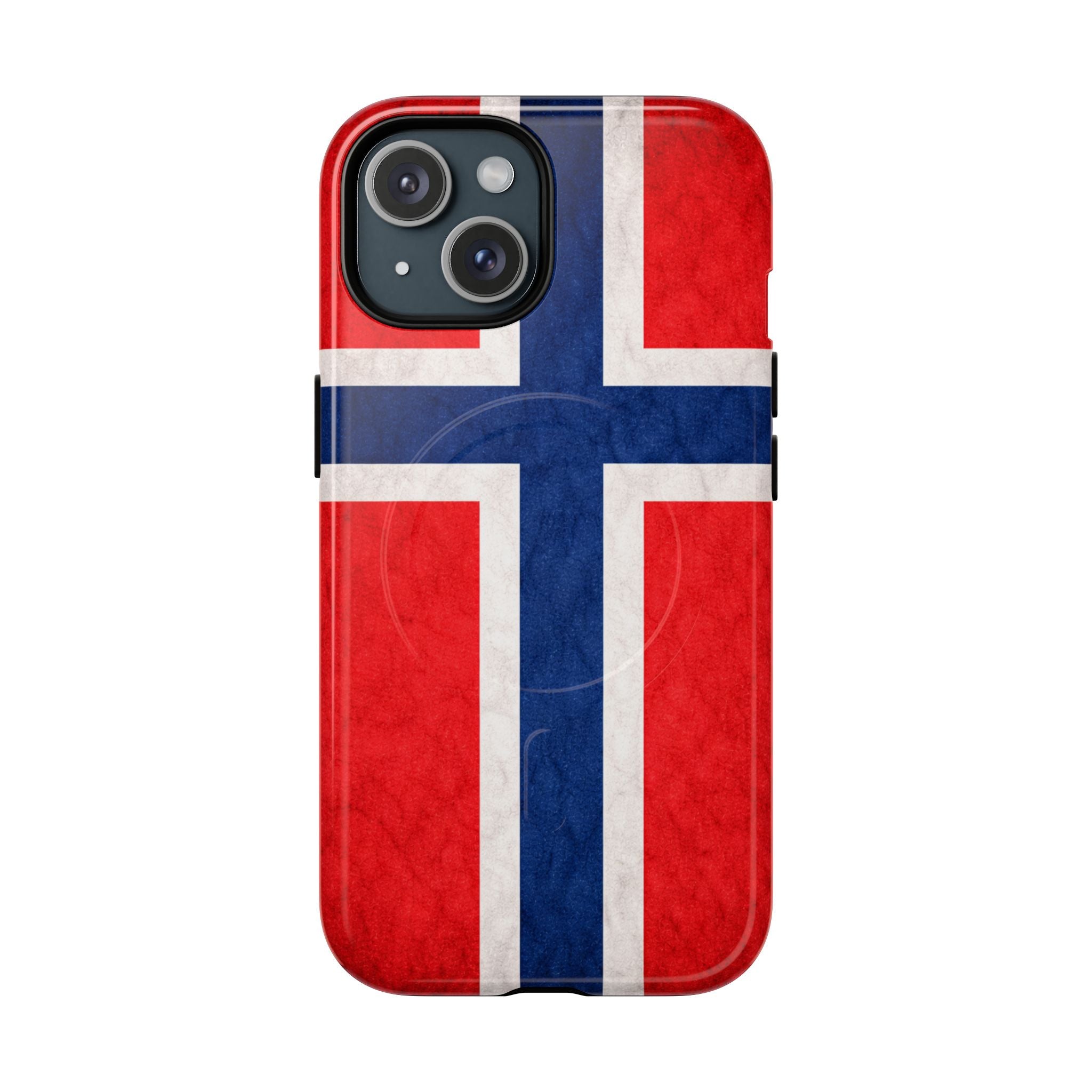 Norwegian Flag Slim MagSafe Case | Ultra-Tough Protective Design
