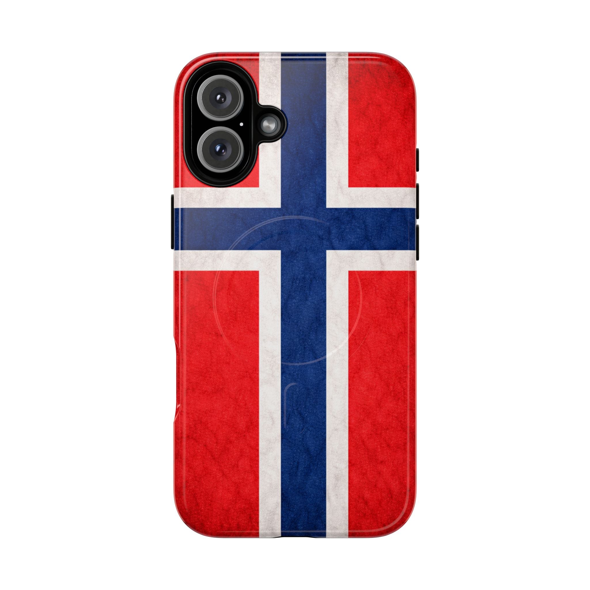 Norwegian Flag Slim MagSafe Case | Ultra-Tough Protective Design