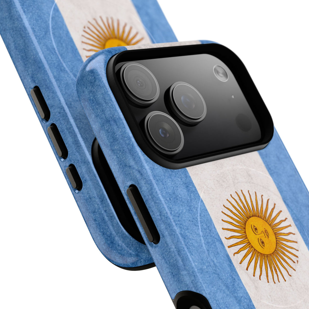 Argentijnse Vlag Slim MagSafe Hoesje | Ultra-Sterk Beschermend Ontwerp