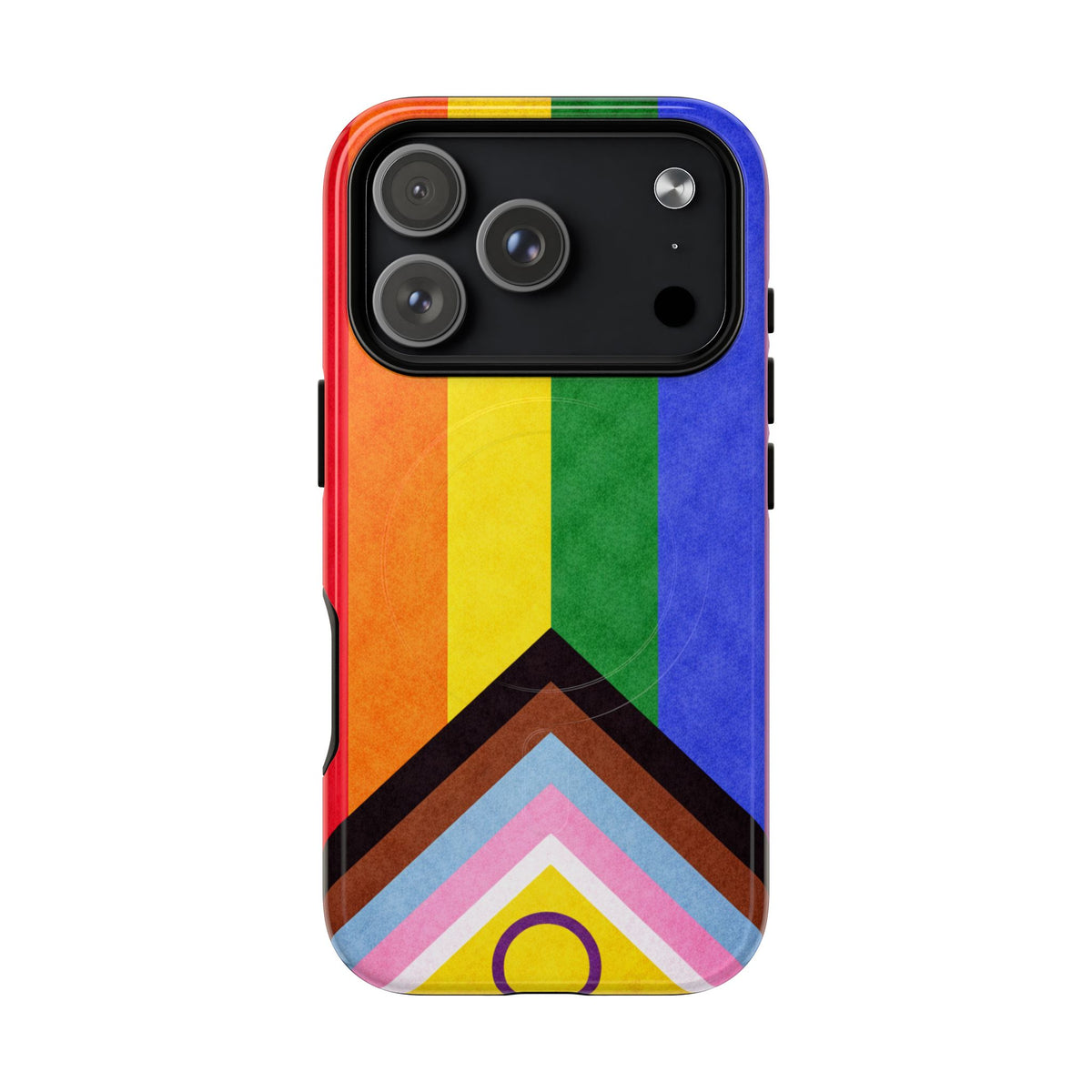 Progressive Pride Flag Slim MagSafe Case | Ultra-Tough Protective Design