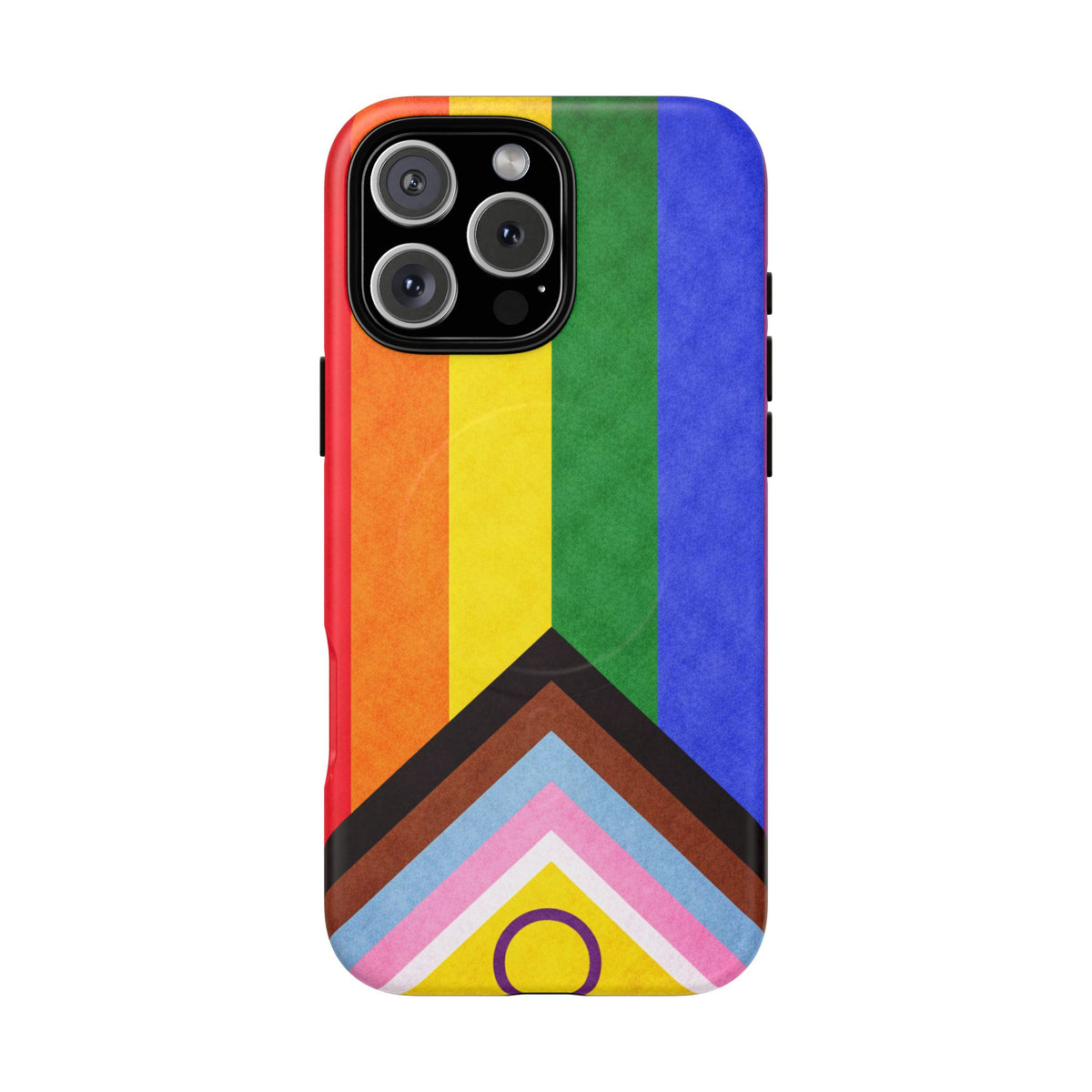 Progressive Pride Flag Slim MagSafe Case | Ultra-Tough Protective Design