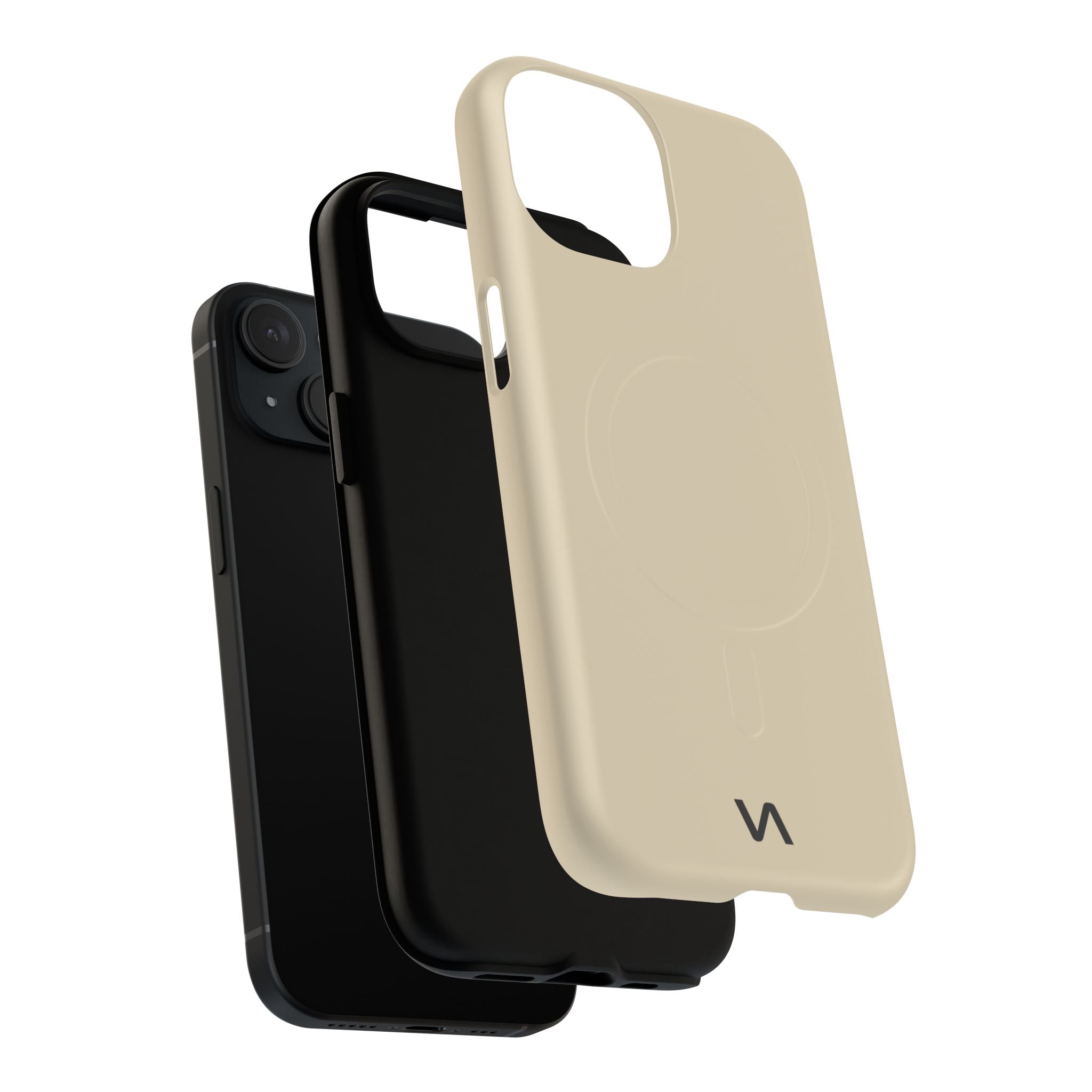 Slim Ivory Silk MagSafe Case | Ultra-Tough Protective Design