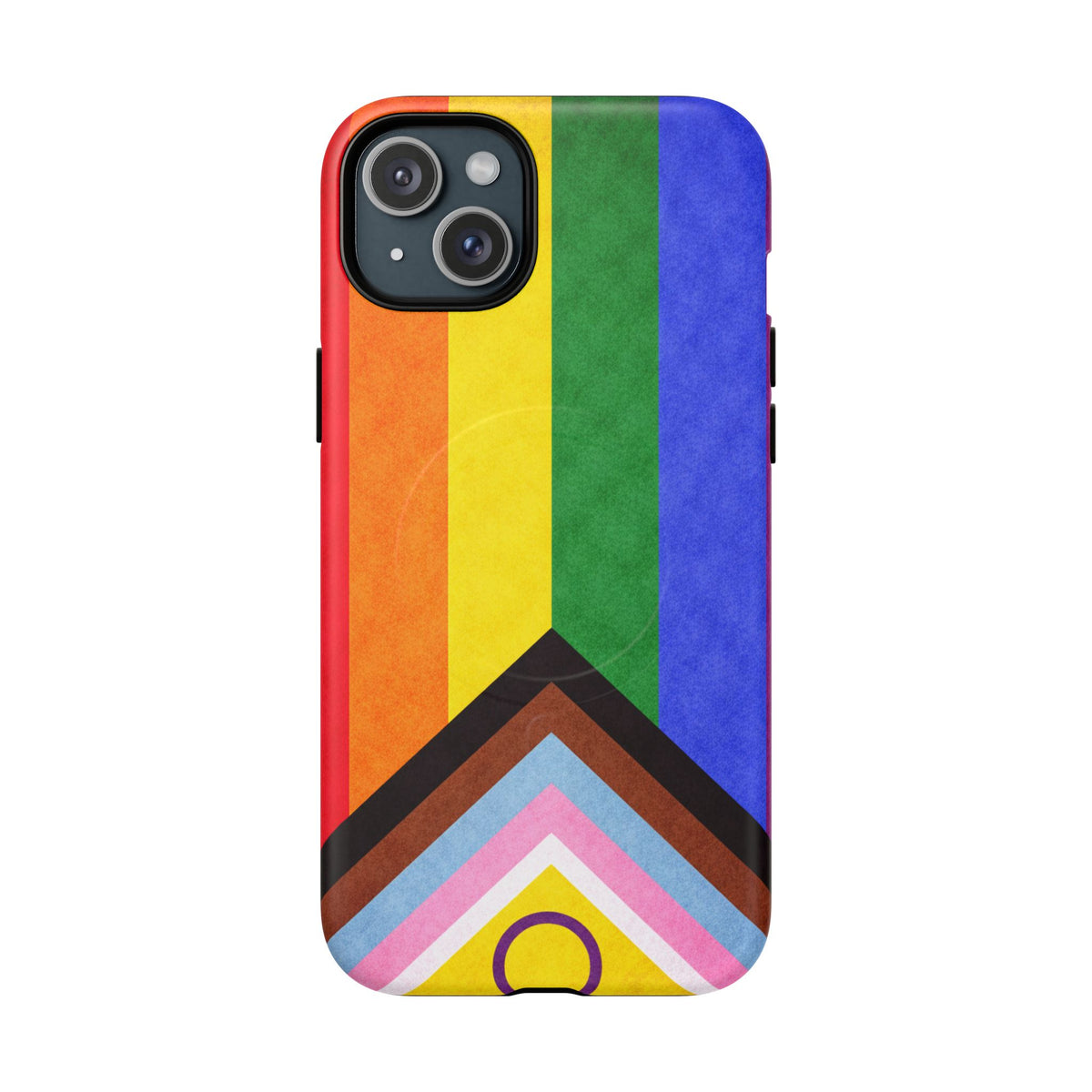 Progressive Pride Flag Slim MagSafe Case | Ultra-Tough Protective Design