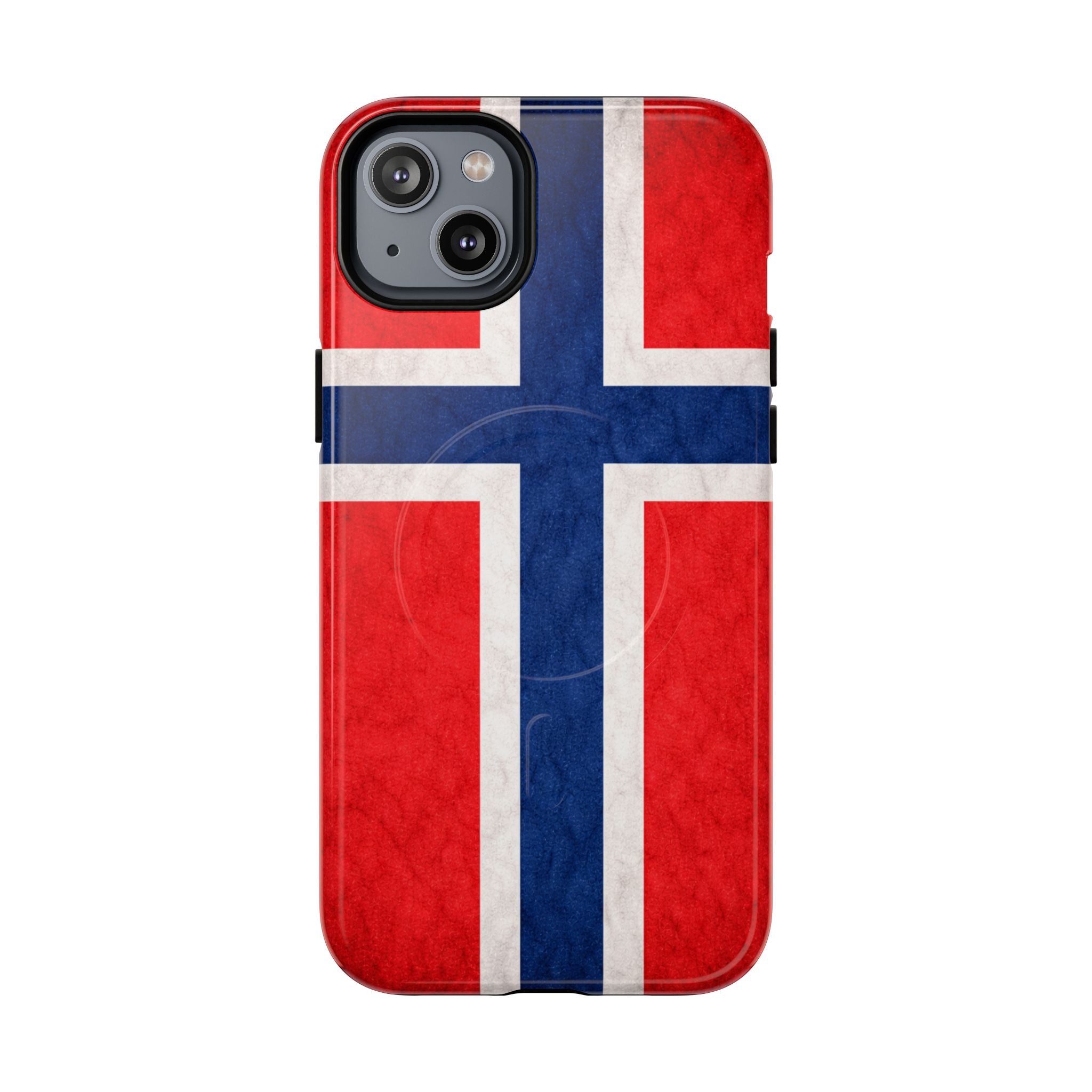 Norwegian Flag Slim MagSafe Case | Ultra-Tough Protective Design