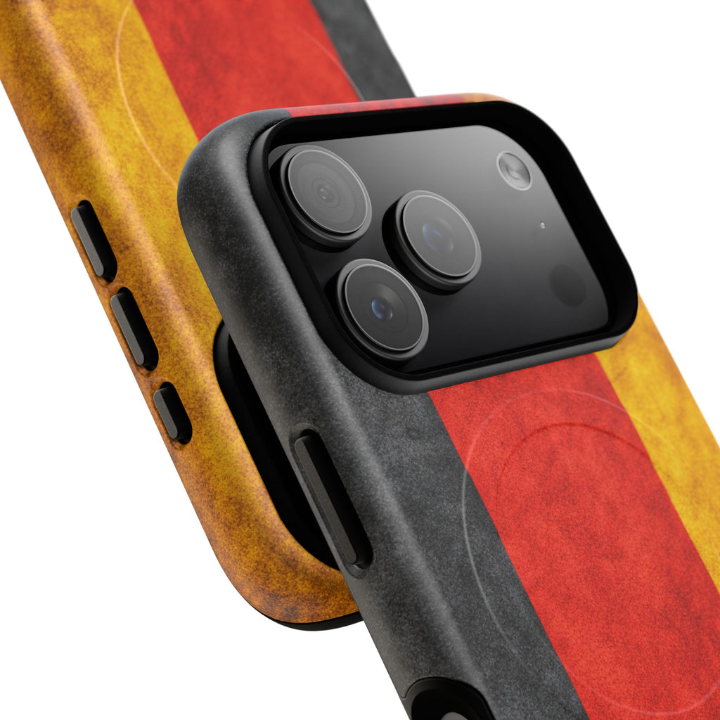 Duitsland Vlag Slanke MagSafe Hoes | Ultra-Sterk Beschermend Ontwerp