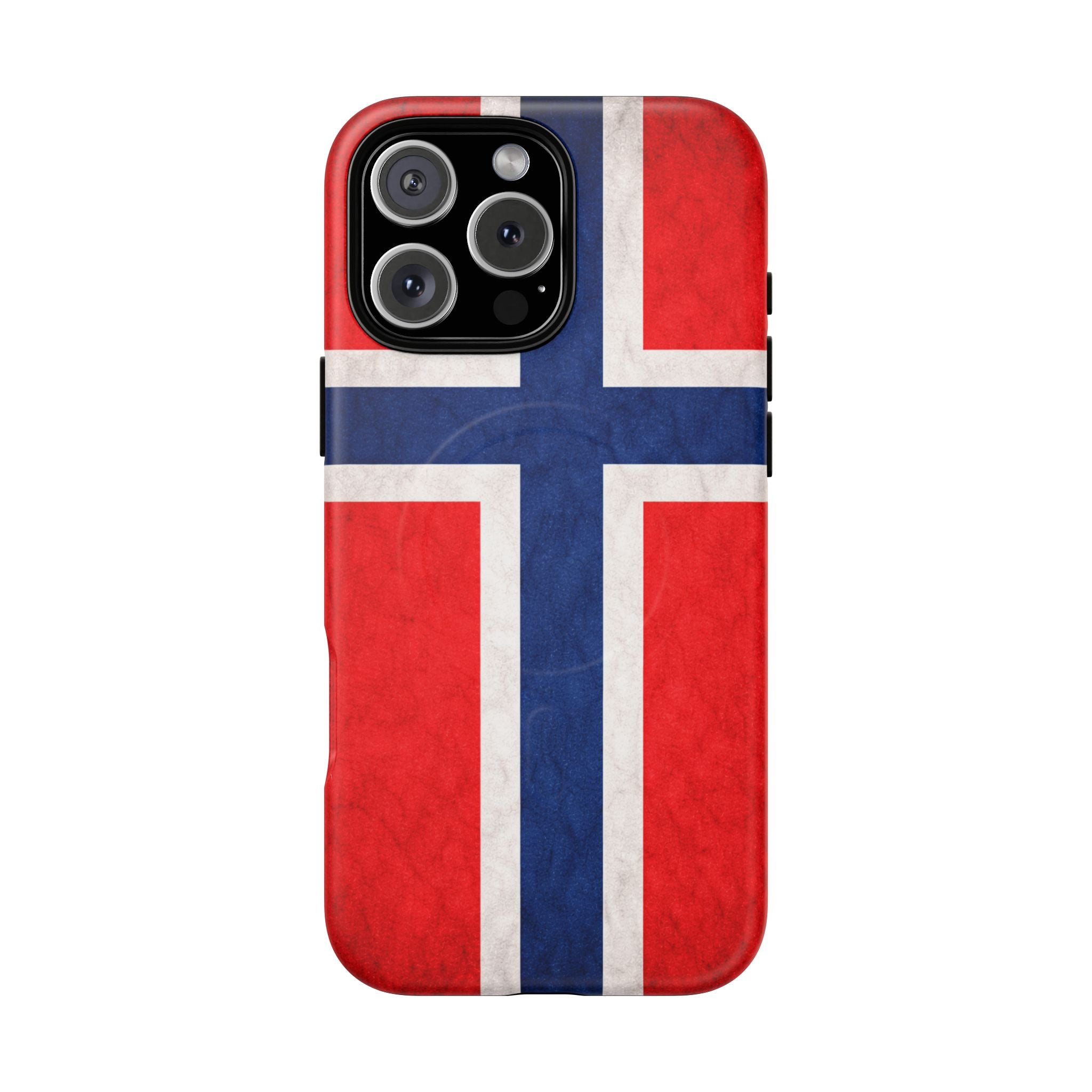 Norwegian Flag Slim MagSafe Case | Ultra-Tough Protective Design