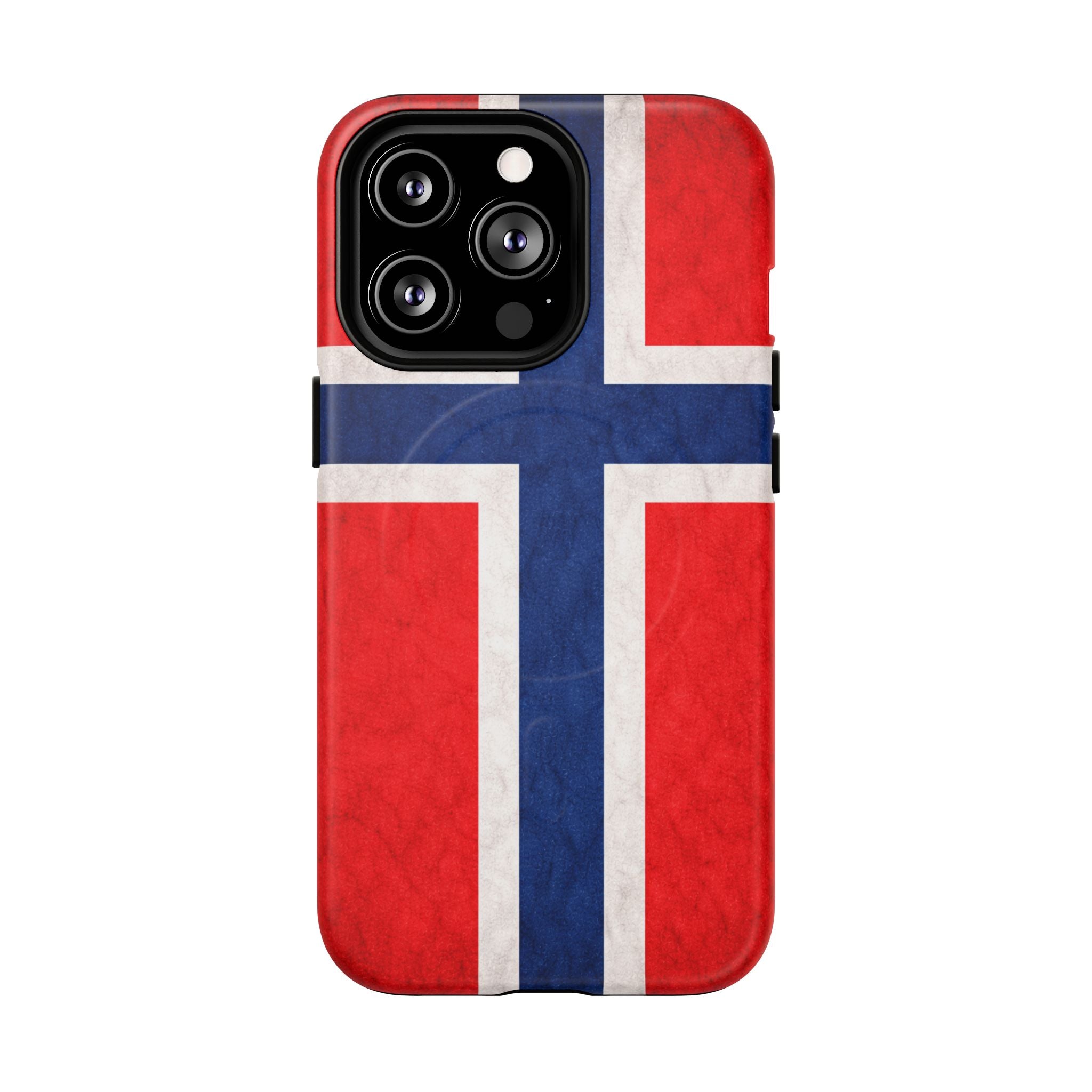 Norwegian Flag Slim MagSafe Case | Ultra-Tough Protective Design