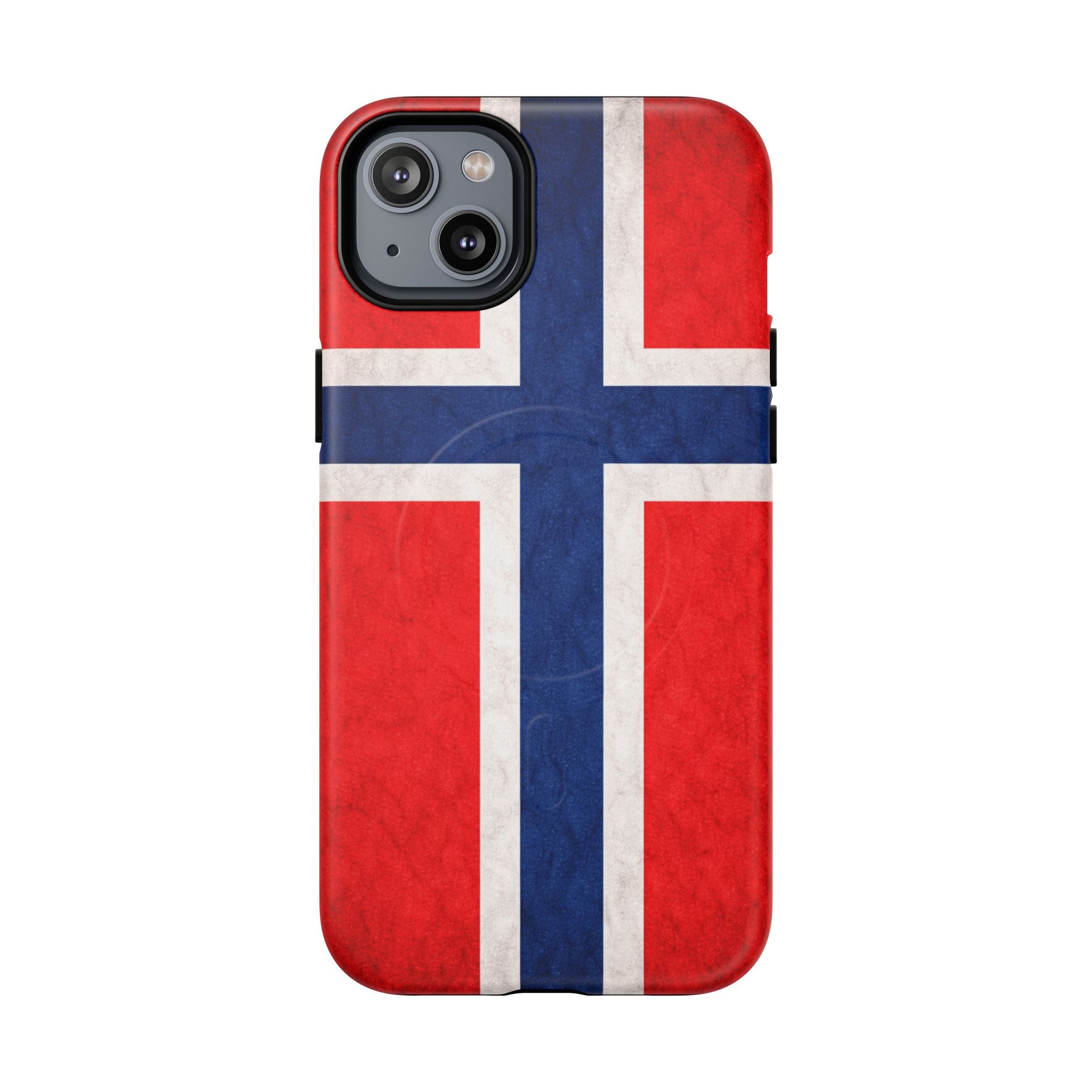 Norwegian Flag Slim MagSafe Case | Ultra-Tough Protective Design