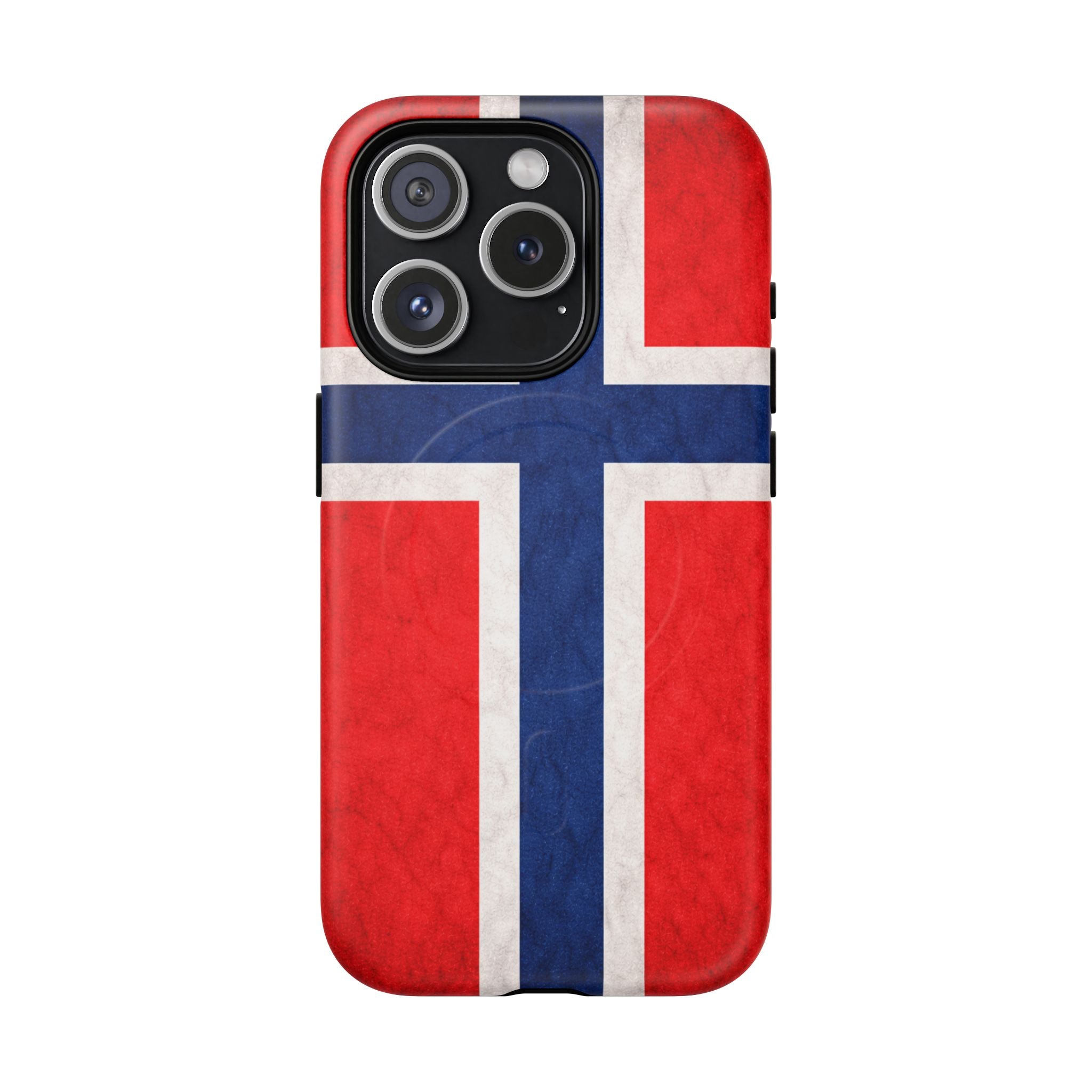 Norwegian Flag Slim MagSafe Case | Ultra-Tough Protective Design