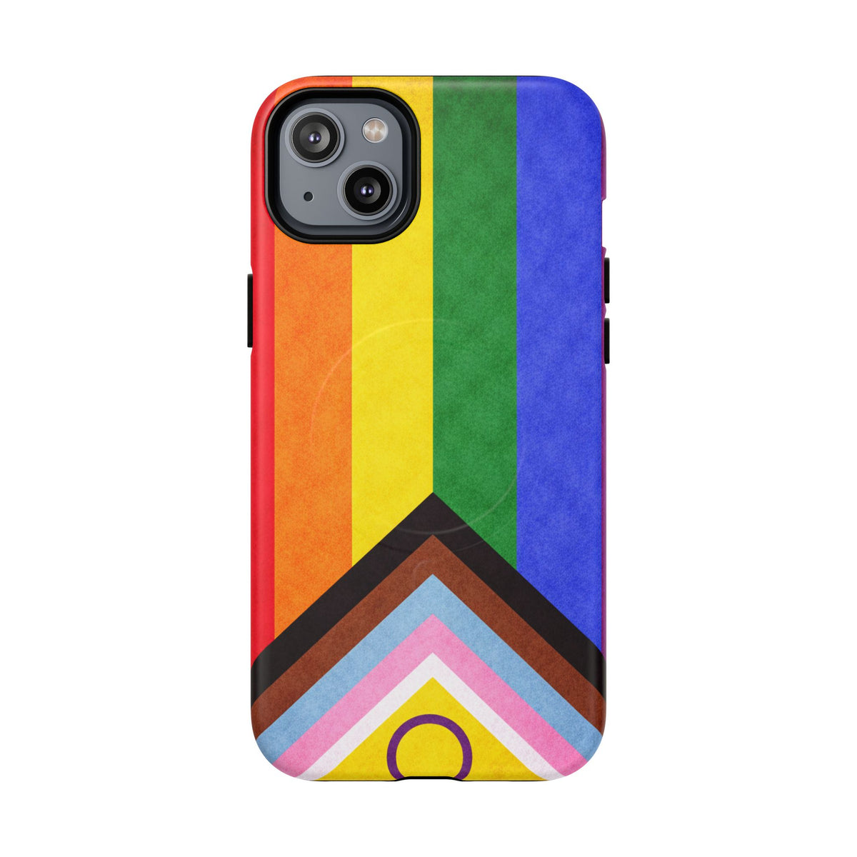 Progressive Pride Flag Slim MagSafe Case | Ultra-Tough Protective Design