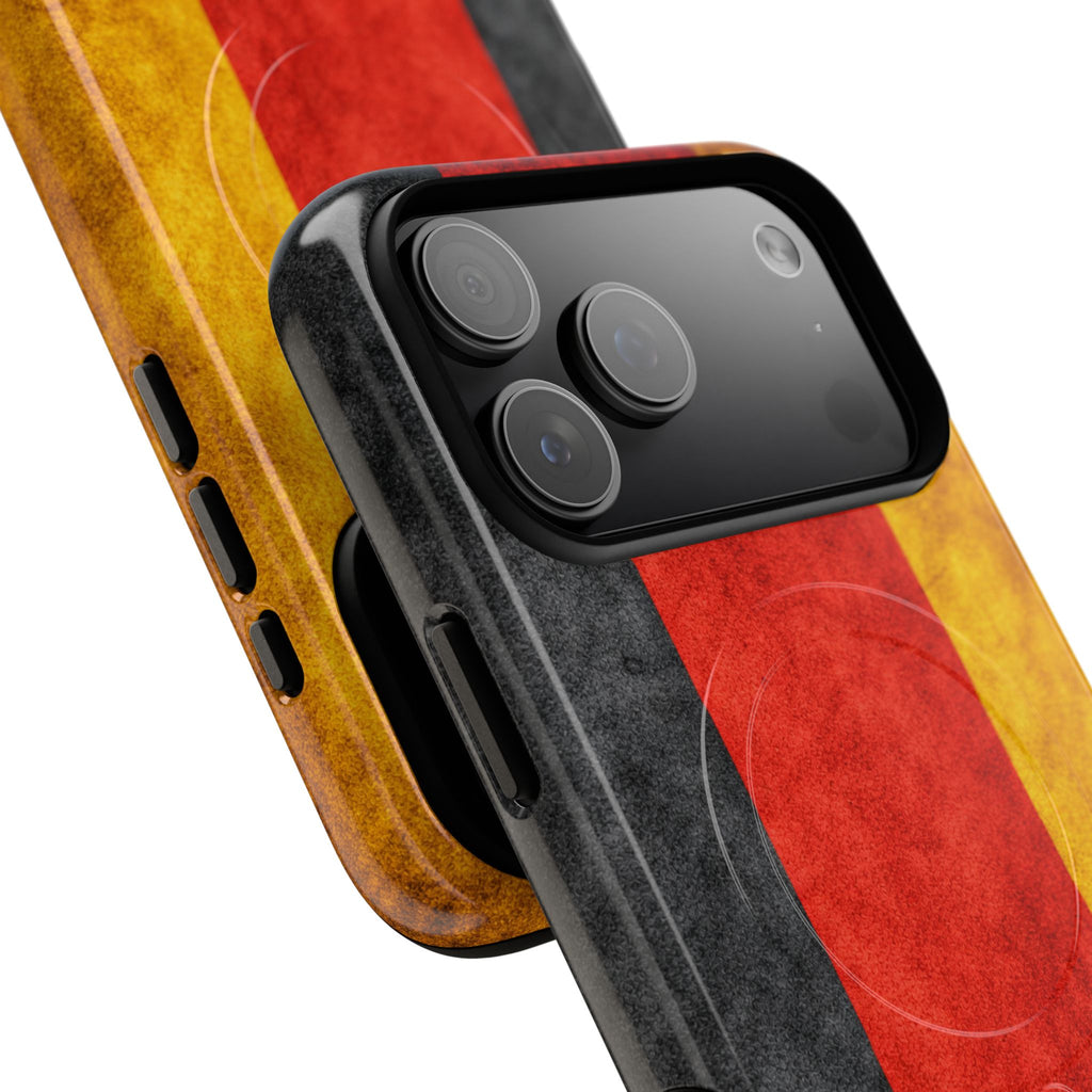 Duitsland Vlag Slanke MagSafe Hoes | Ultra-Sterk Beschermend Ontwerp