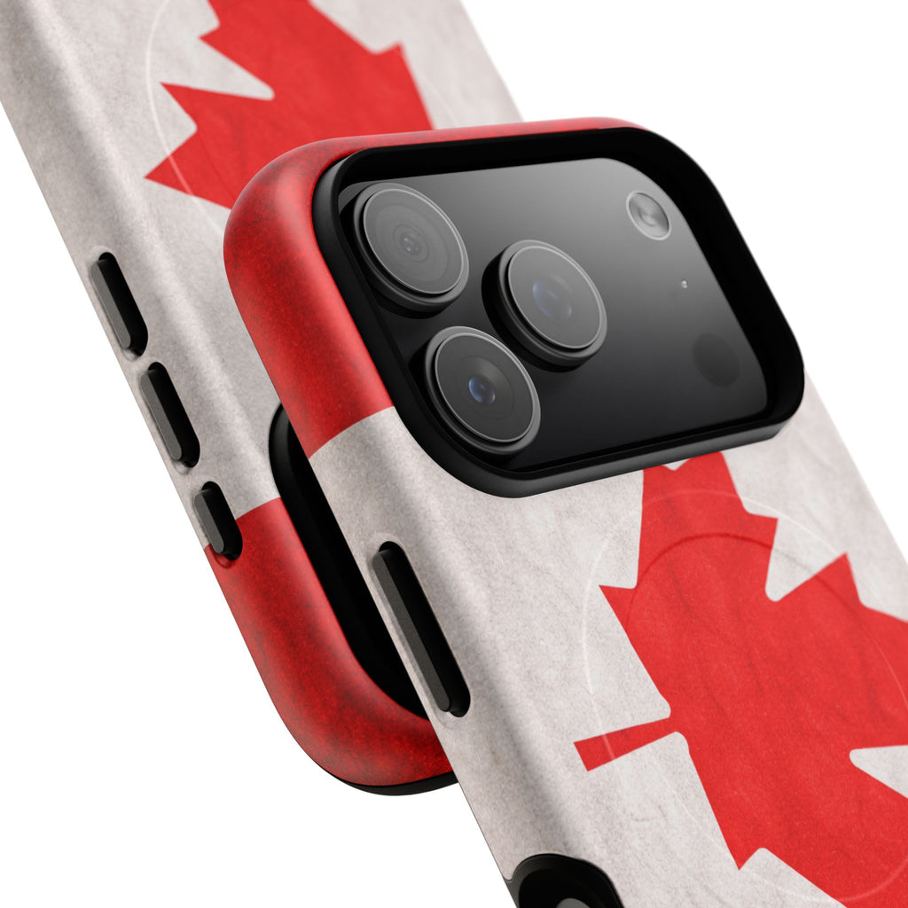 Canadian Flag Slim MagSafe Case | Ultra-Tough Protective Design