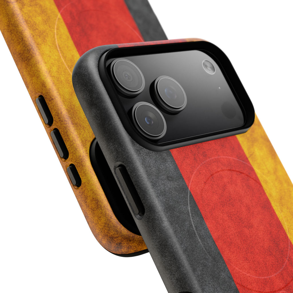 Duitsland Vlag Slanke MagSafe Hoes | Ultra-Sterk Beschermend Ontwerp