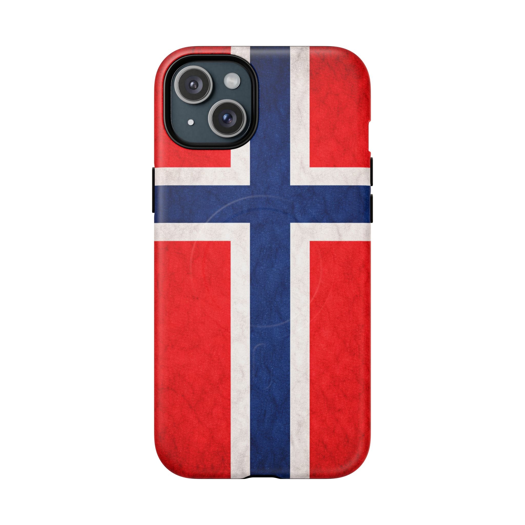 Norwegian Flag Slim MagSafe Case | Ultra-Tough Protective Design