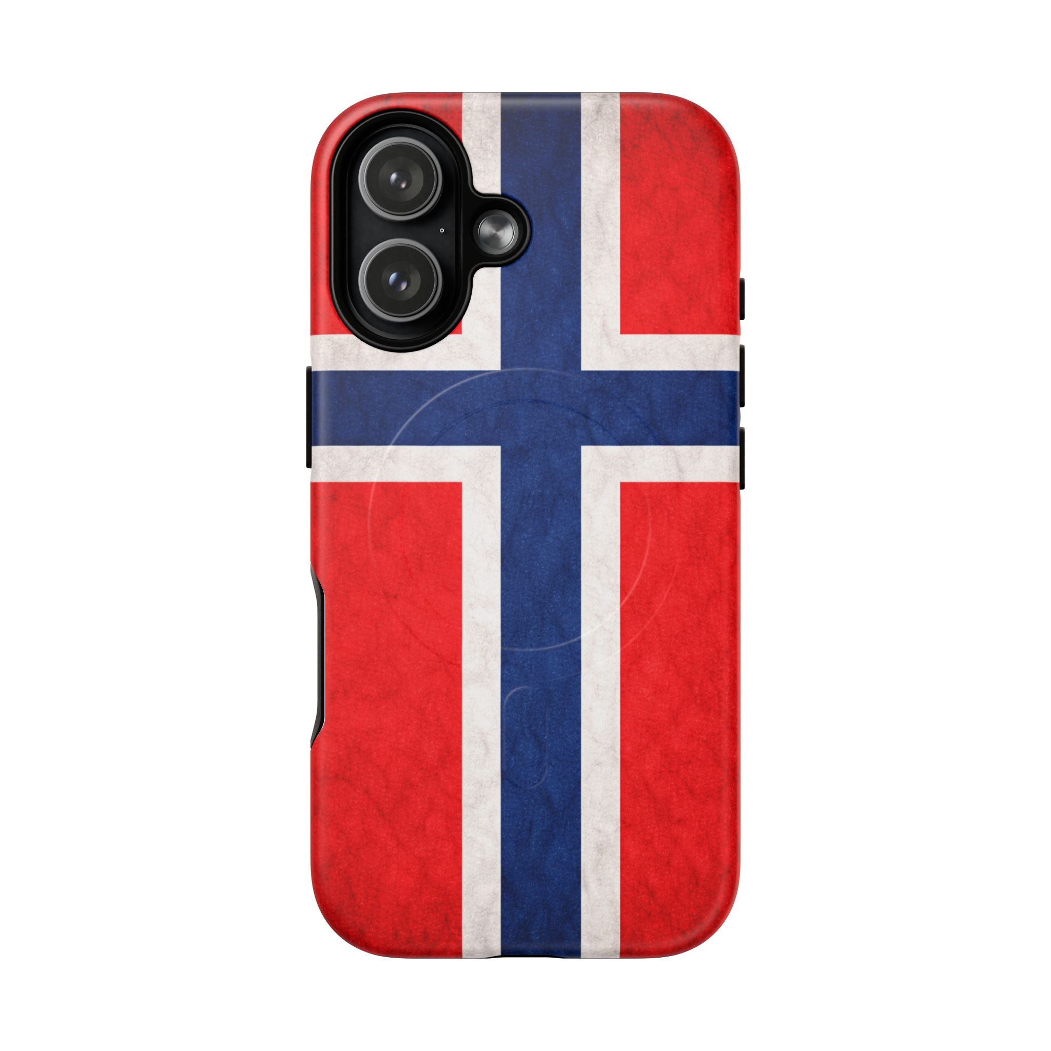 Norwegian Flag Slim MagSafe Case | Ultra-Tough Protective Design